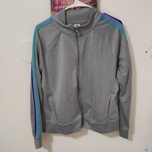 Athletic Works Gray Track Jacket
